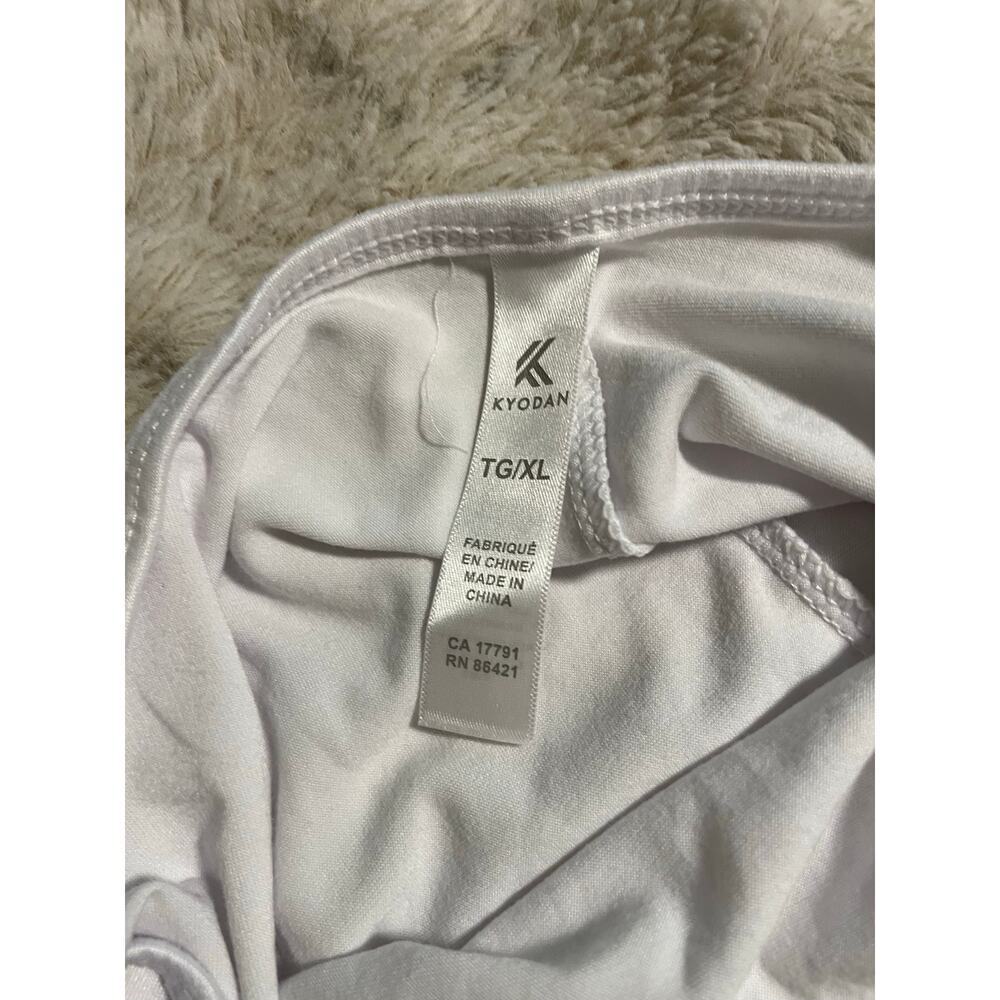 Kyodan white open back tank top XL - Picture 5 of 5